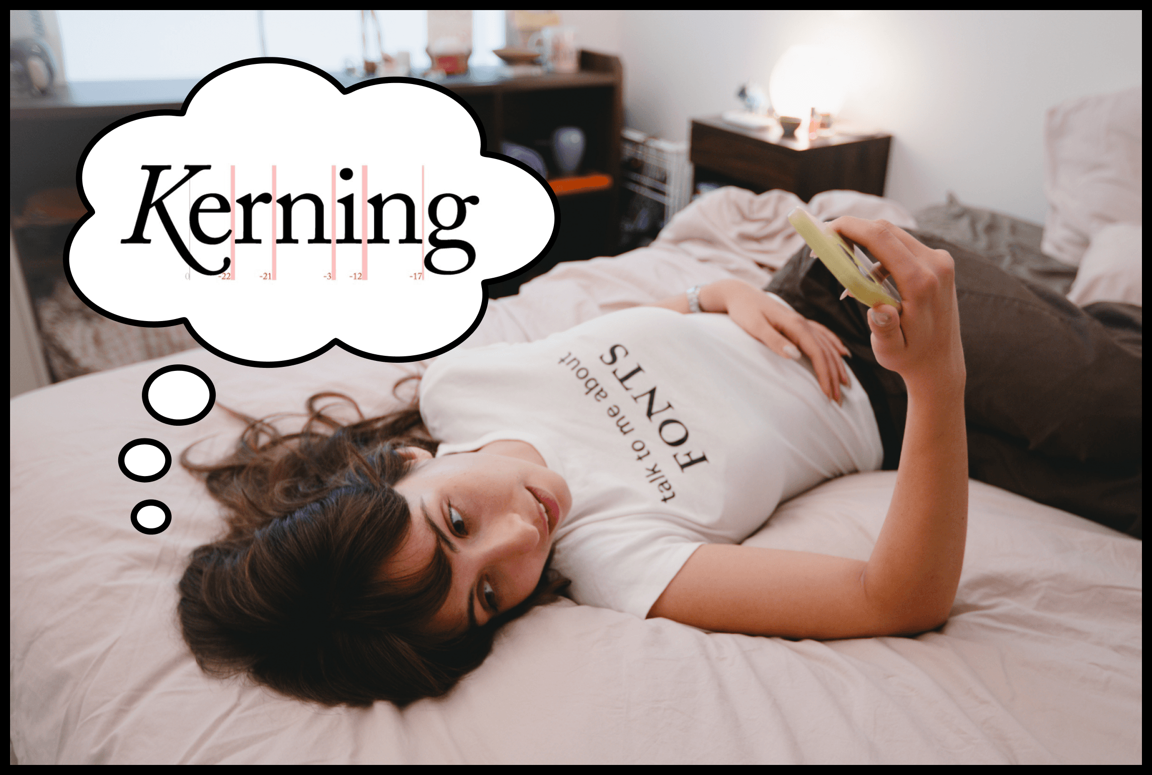Talk to me about fonts shirt thumbnail 3