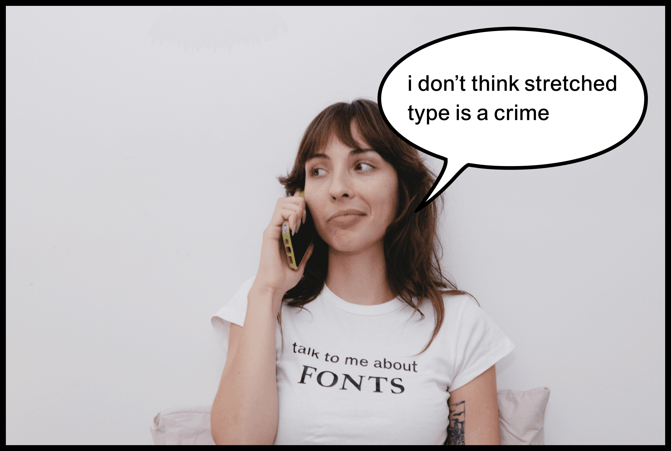 Talk to me about fonts shirt thumbnail 6