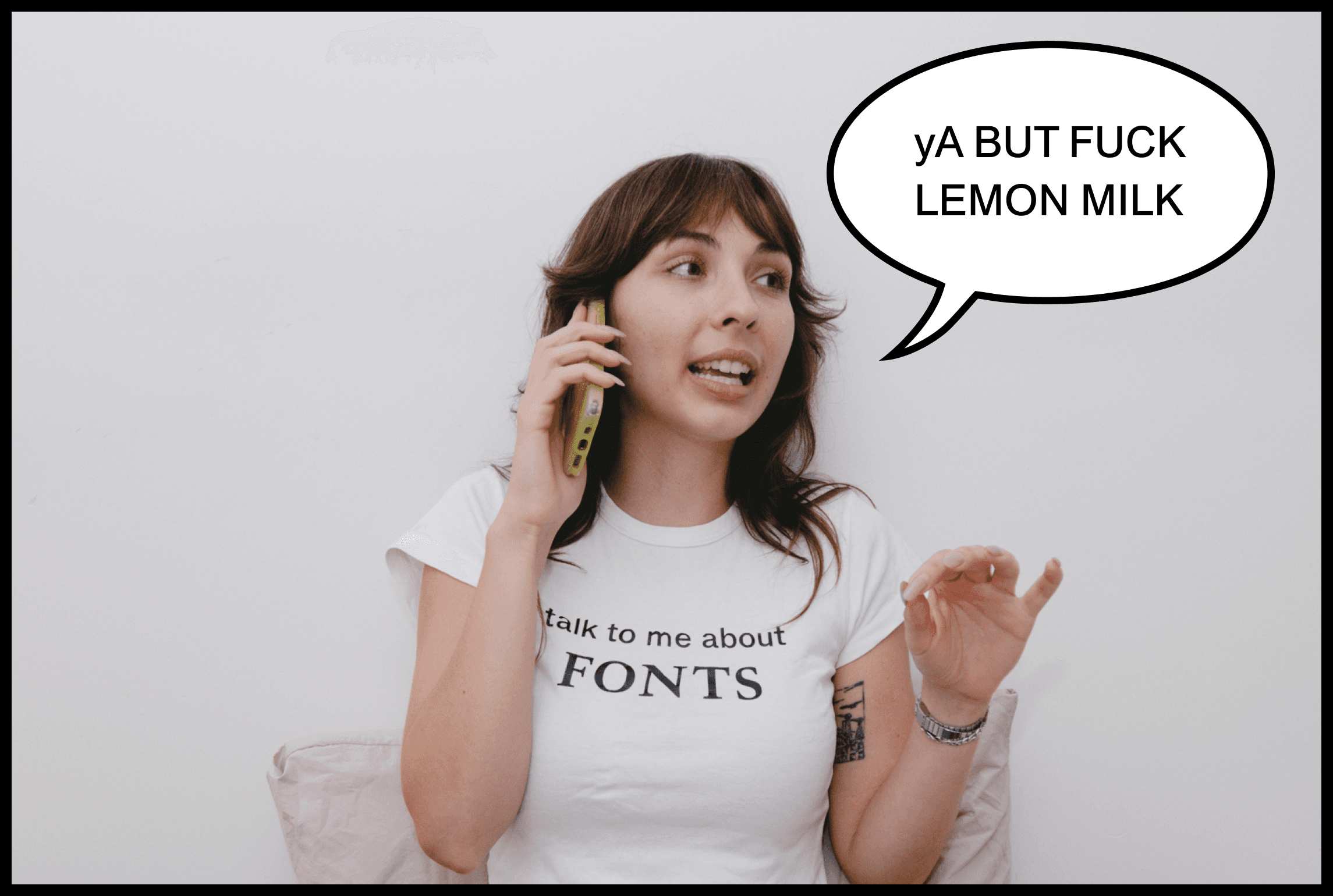 Talk to me about fonts shirt thumbnail 8