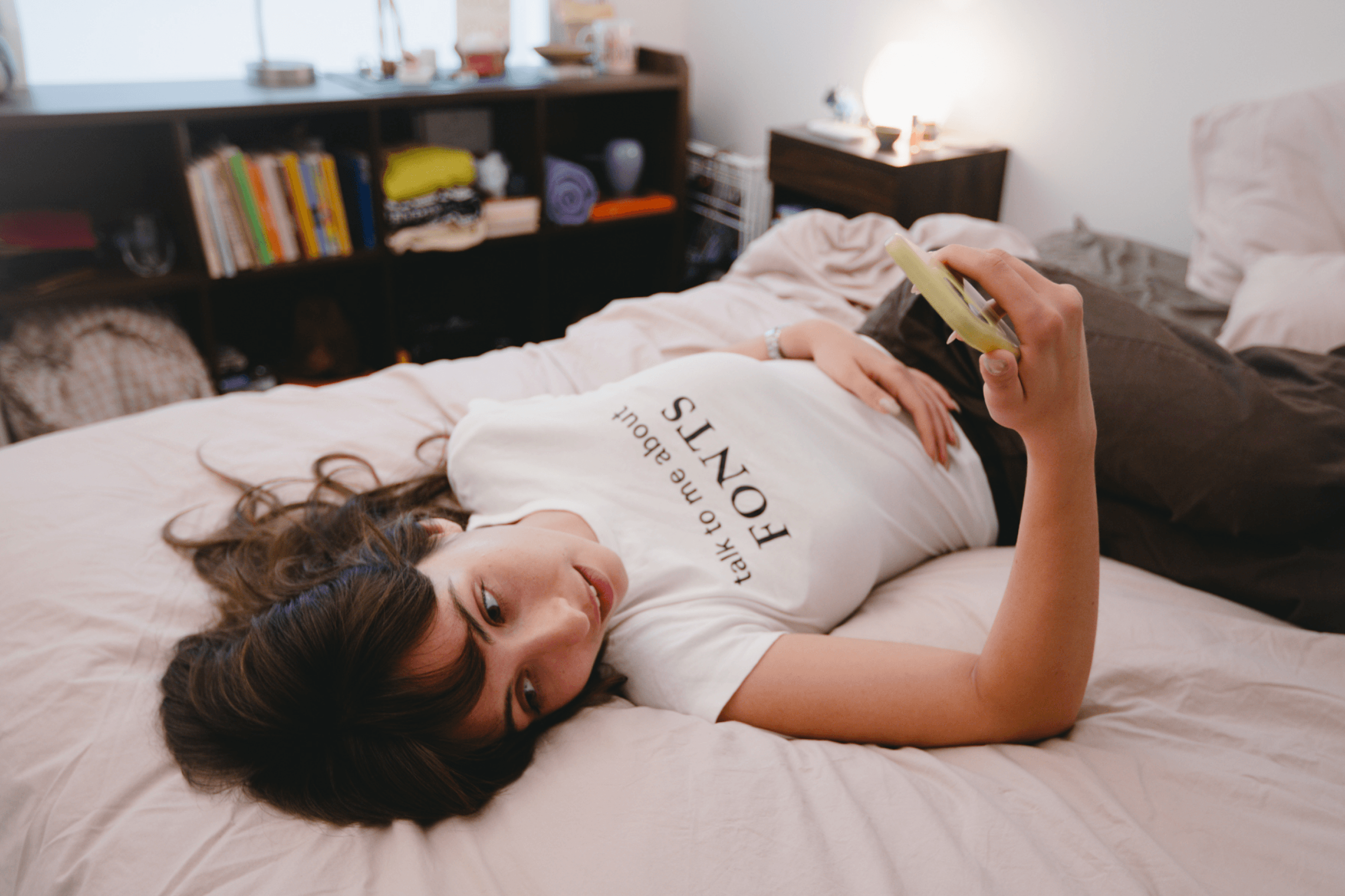 Talk to me about fonts shirt - Arcotype Merch 4