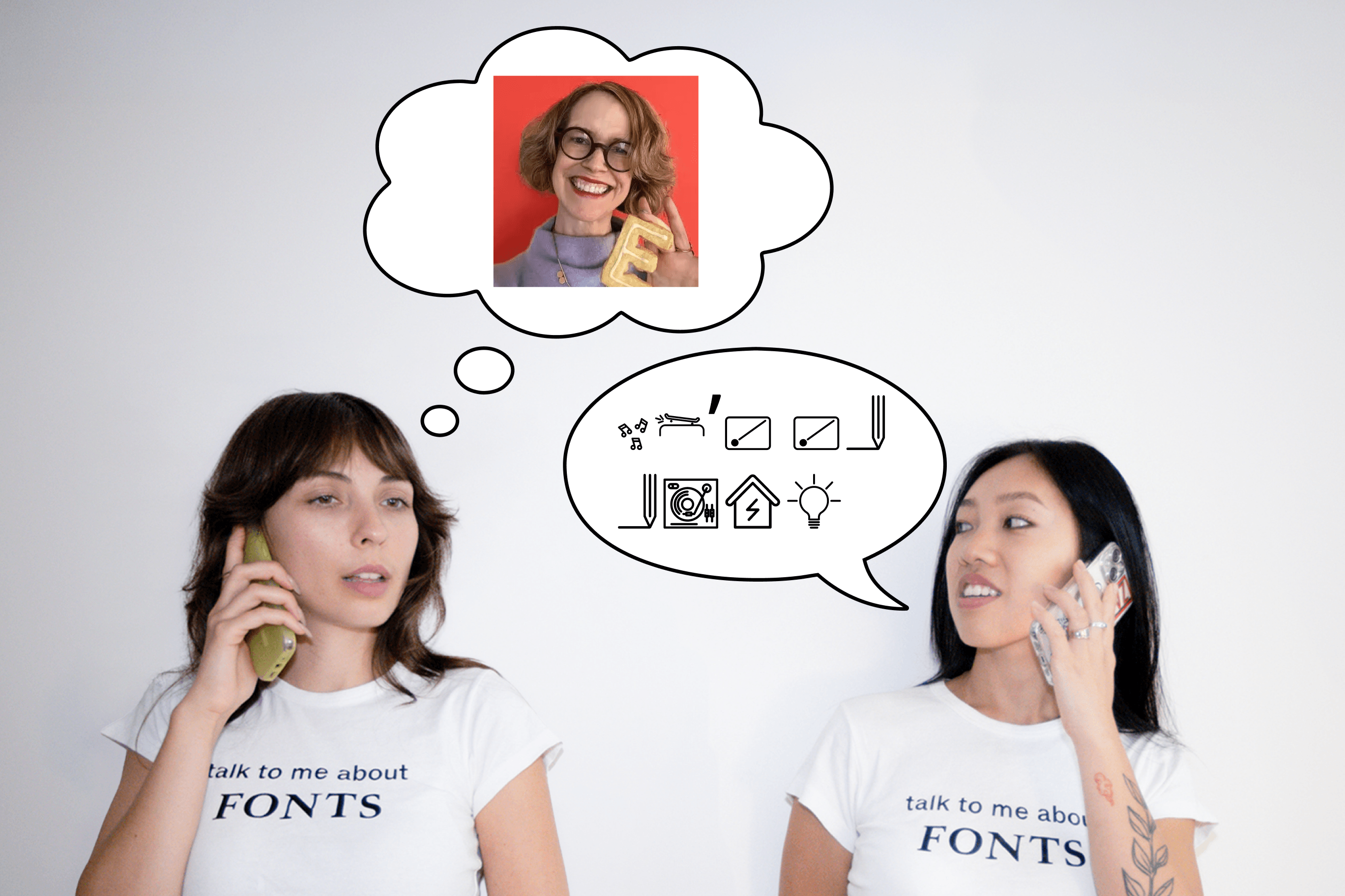 Talk to me about fonts shirt - Arcotype Merch 6